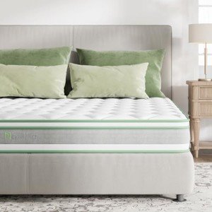 Novilla 10.6" Memory Foam Double Mattress with Edge Support