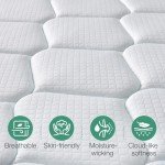 Novilla 10.6" Memory Foam Double Mattress with Edge Support