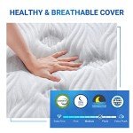 Avenco 8-Inch Gel Memory Foam Double Mattress