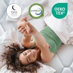 Novilla 10.6" Memory Foam Double Mattress with Edge Support