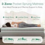 Novilla 10.6" Memory Foam Double Mattress with Edge Support