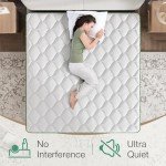 Novilla 10.6" Memory Foam Double Mattress with Edge Support