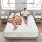 Hiepunos 10.2" Double Hybrid Mattress - Ergonomic Comfort
