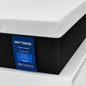 Comfortable 8-Inch Memory Foam Double Mattress