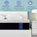 Comfortable 8-Inch Memory Foam Double Mattress
