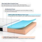 Comfortable 8-Inch Memory Foam Double Mattress