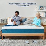Molblly Memory Foam Double Mattress for Comfort