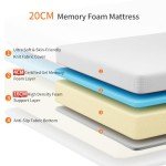 Memory Foam Double Mattress for Comfortable Sleep