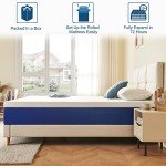 Comfortable Memory Foam Double Mattress for Bunk Beds