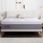 Double Gel Memory Foam Mattress, 135x190cm