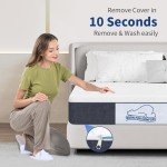 Comfortable 4ft6 Double Memory Foam Mattress