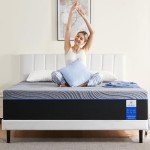 Molblly Super King Memory Foam Mattress 180x200cm
