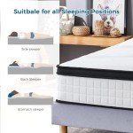 Inofia 10 Inch Double Memory Foam Mattress