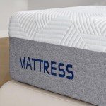 Molblly Single Memory Foam Mattress 90x190 cm