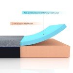 Molblly Super King Memory Foam Mattress 180x200cm