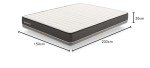 Naturalex 11-Inch Extra Firm King Size Memory Foam Mattress