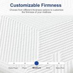 Molblly Memory Foam Single Mattress, 90x190cm
