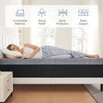 Molblly Super King Memory Foam Mattress 180x200cm