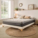 Naturalex 11-Inch Extra Firm King Size Memory Foam Mattress
