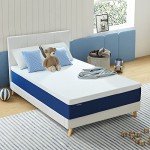 Molblly Memory Foam Mattress for Single Bunk Beds