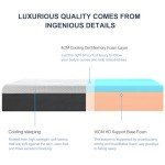 Molblly Memory Foam Single Mattress, 90x190cm