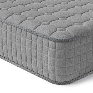 Vesgantti 10-Inch Hybrid Single Mattress - Grey