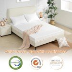 Comfortable Double Memory Foam Mattress with Washable Cover