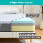 Comfortable King Size Memory Foam Mattress