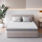Memory Foam King Mattress with Removable Cover