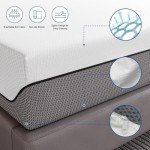 Memory Foam King Mattress with Removable Cover