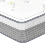 Green Tea Memory Foam Hybrid Mattress - Medium Firm