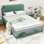 Green Tea Memory Foam Hybrid Mattress - Medium Firm