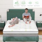 Green Tea Memory Foam Hybrid Mattress - Medium Firm