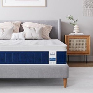 King Size Gel Memory Foam Hybrid Mattress