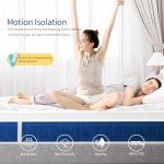 King Size Gel Memory Foam Hybrid Mattress