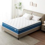 4FT6 Double Memory Foam Mattress for Back Pain