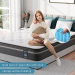 TeQsli 10-Inch Pocket Sprung Double Mattress
