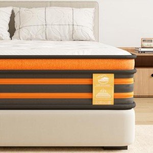 Double Gel Memory Foam Mattress for Bunk Beds