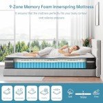 TeQsli 10-Inch Pocket Sprung Double Mattress