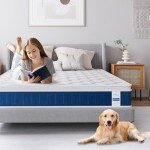 King Size Gel Memory Foam Hybrid Mattress