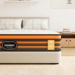 Double Gel Memory Foam Mattress for Bunk Beds