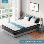 TeQsli 10-Inch Pocket Sprung Double Mattress