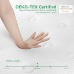 TeQsli 10-Inch Gel Memory Foam Hybrid Mattress
