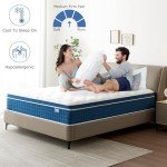 4FT6 Double Memory Foam Mattress for Back Pain