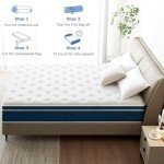 4FT6 Double Memory Foam Mattress for Back Pain