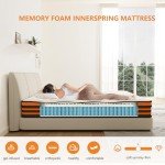 Double Gel Memory Foam Mattress for Bunk Beds