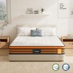 Double Gel Memory Foam Mattress for Bunk Beds