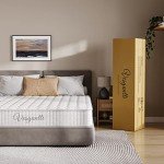 Vesgantti 10” Hybrid Memory Foam Mattress - White