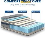 Newentor® 4ft6 Double Memory Foam Mattress
