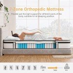 TeQsli 4FT6 Gel Memory Foam Double Mattress